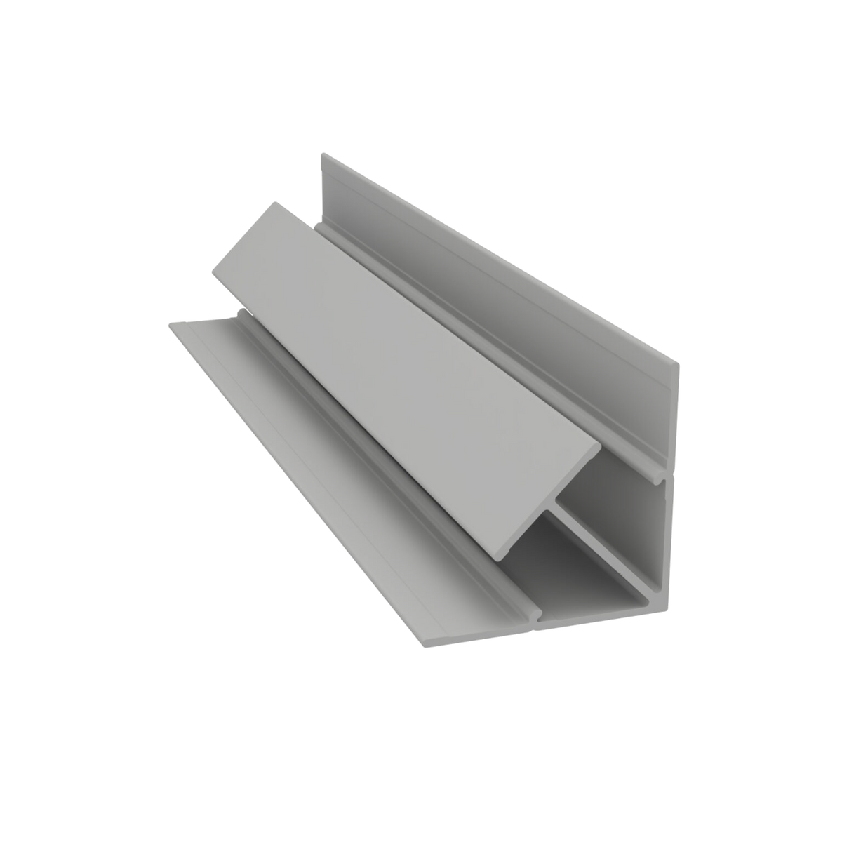 Light Trim 5/16in Panel Interior Corner Trim V195 | Bold Collection-Pearl Gray 48 (JH)