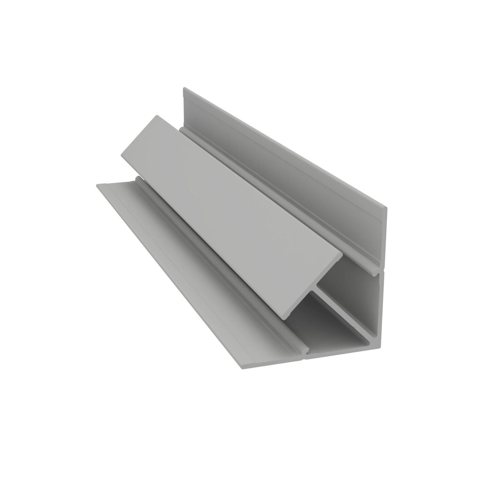 Light Trim 5/16in Panel Interior Corner Trim V195 | Bold Collection-Pearl Gray 48 (JH)