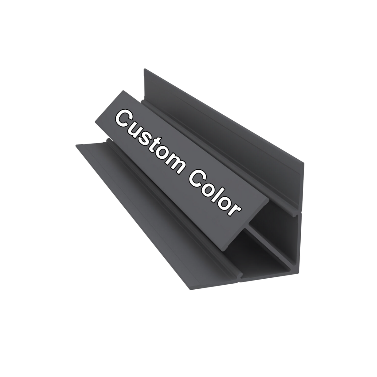 Light Trim 5/16in Panel Interior Corner Trim V195 | Bold Collection-Custom Color