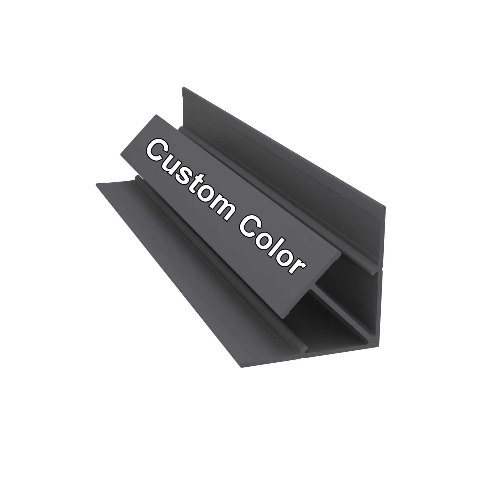 Light Trim 5/16in Panel Interior Corner Trim V195 | Bold Collection-Custom Color