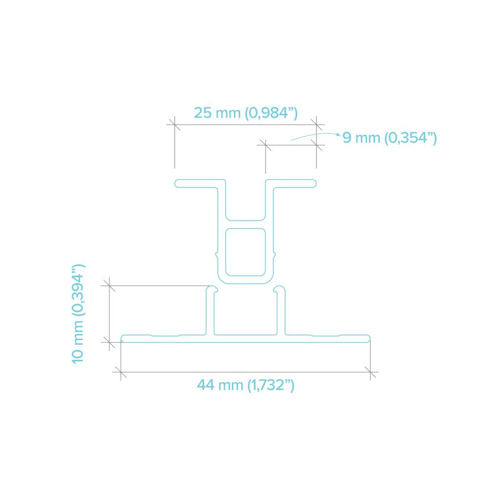 Light Trim 3/4in Lap Siding 2-piece Vertical Trim V220-Aged Pewter 54 (JH)