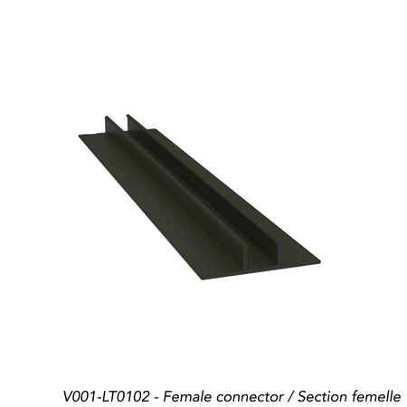 Light Trim 3/4in Lap Siding 2-piece Vertical Trim V220-Arctic White 67 (JH)