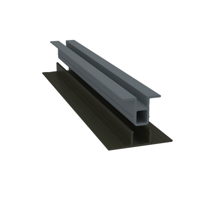 Light Trim 3/4in Lap Siding 2-piece Vertical Trim V220-Evening Blue 86 (JH)