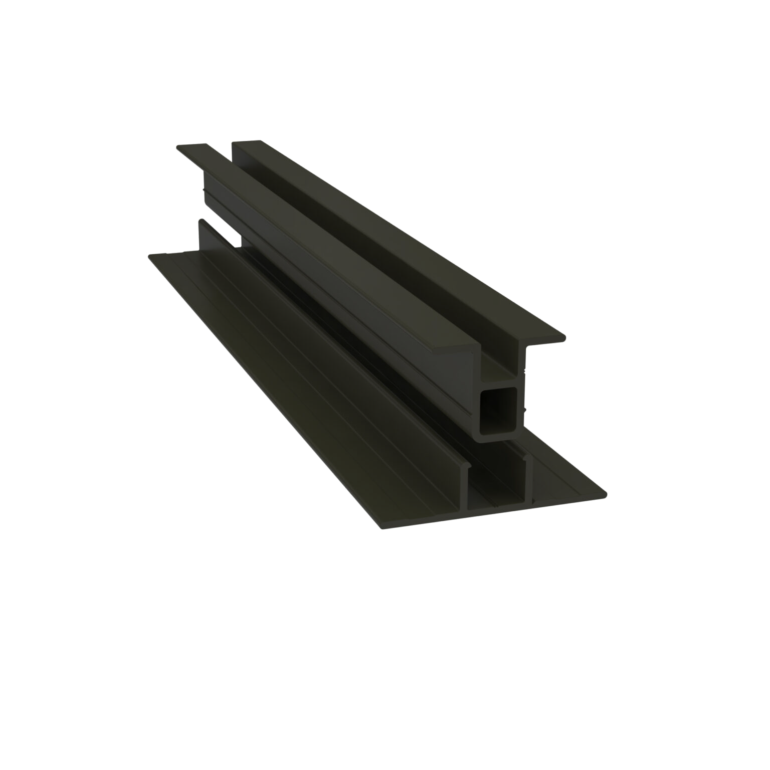 Light Trim 3/4in Lap Siding 2-piece Vertical Trim V220-Night Gray 49 (JH)