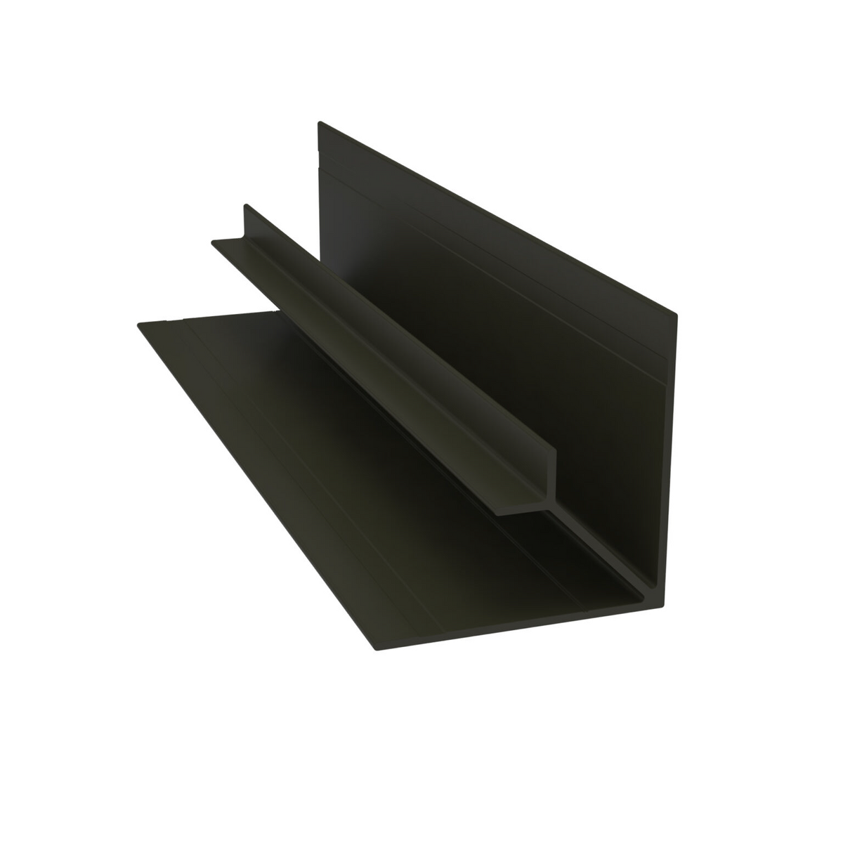 Light Trim 3/4in Lap Siding Inside Corner V225-Arctic White 67 (JH)