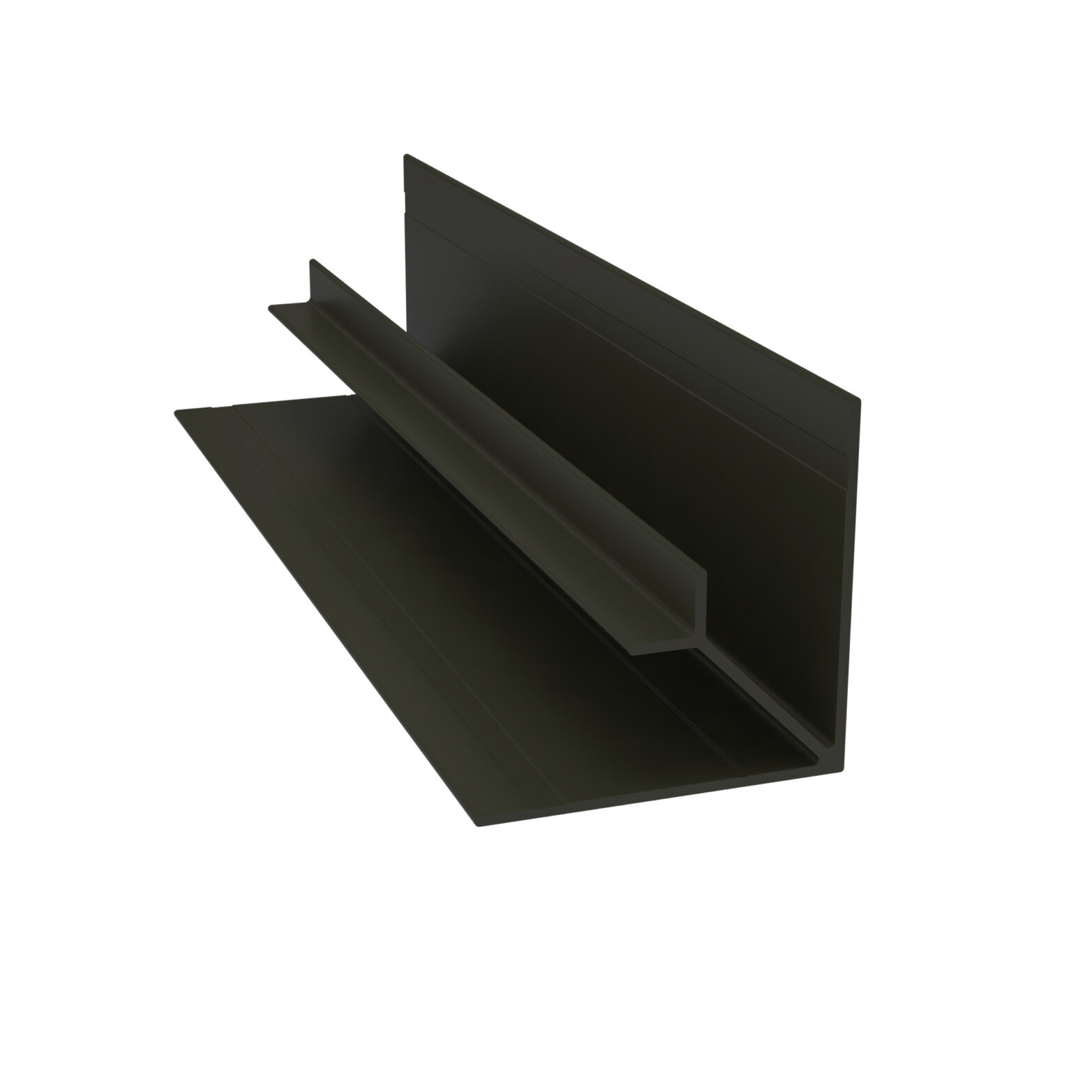 Light Trim 3/4in Lap Siding Inside Corner V225-Arctic White 67 (JH)