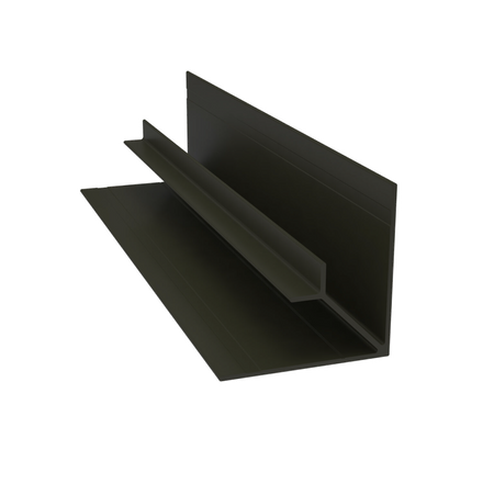 Light Trim 3/4in Lap Siding Inside Corner V225-Arctic White 67 (JH)