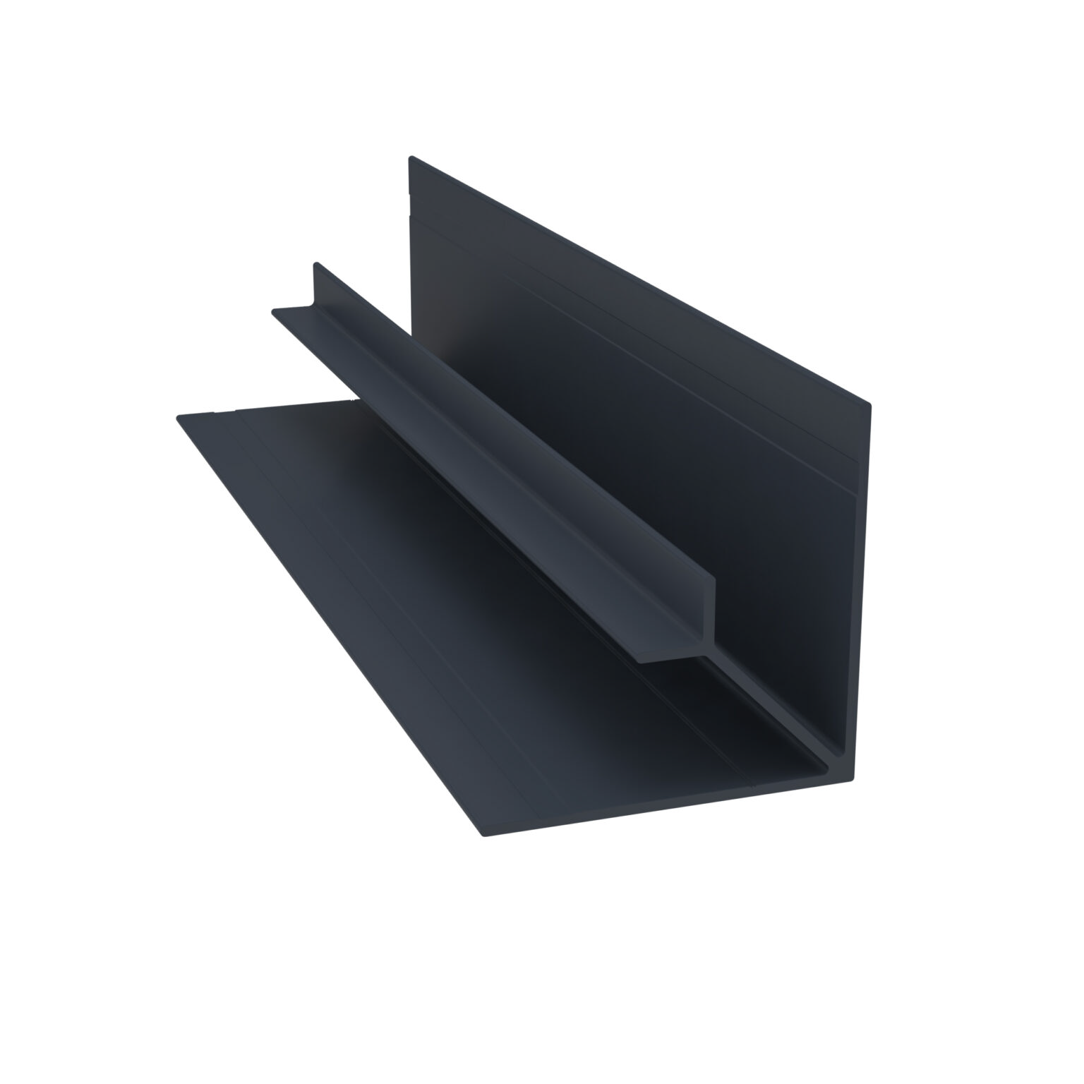 Light Trim 3/4in Lap Siding Inside Corner V225-Gray Slate 51 (JH)