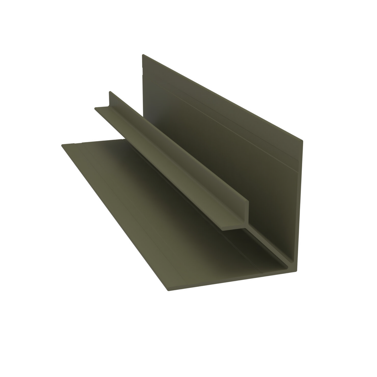 Light Trim 3/4in Lap Siding Inside Corner V225-Night Gray 49 (JH)