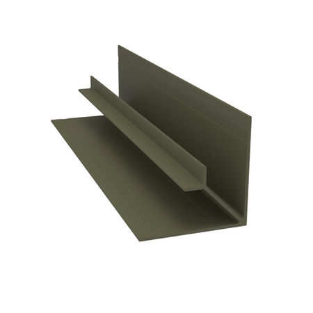 Light Trim 3/4in Lap Siding Inside Corner V225-Night Gray 49 (JH)