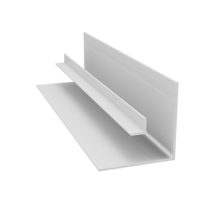 Light Trim 3/4in Lap Siding Inside Corner V225-Aged Pewter 54 (JH)