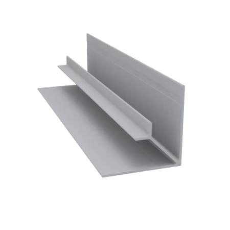 Light Trim 3/4in Lap Siding Inside Corner V225-White