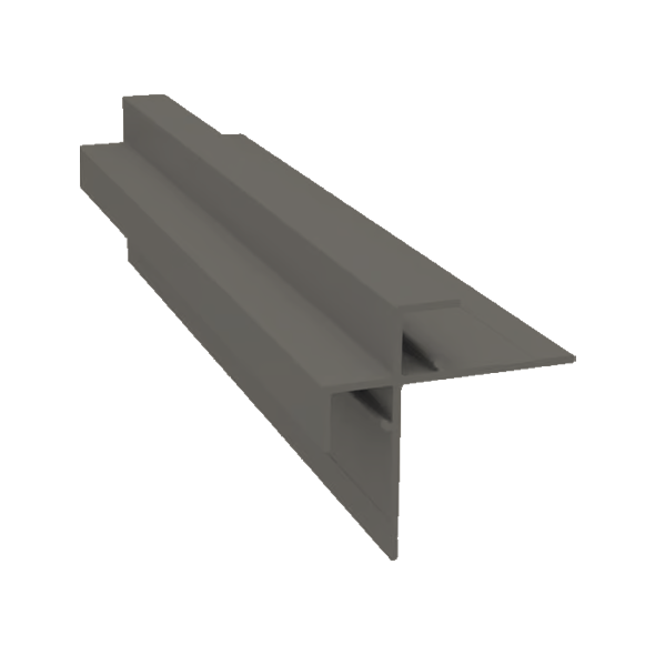 Light Trim 5/16in Panel Outside Corner V004XL | Shadow XL Collection-Aged Pewter 54 (JH)