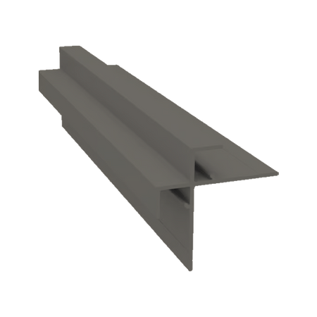 Light Trim 5/16in Panel Outside Corner V004XL | Shadow XL Collection-Aged Pewter 54 (JH)