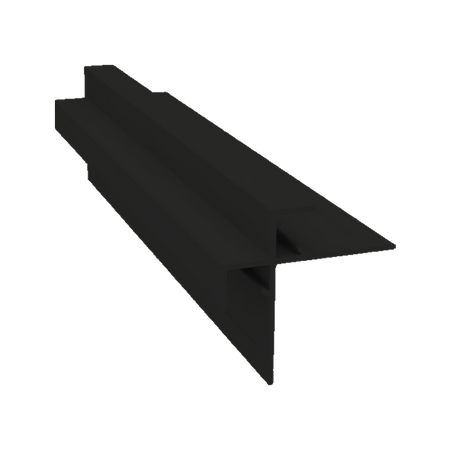 Light Trim 5/16in Panel Outside Corner V004XL | Shadow XL Collection-Iron Gray 92 (JH)