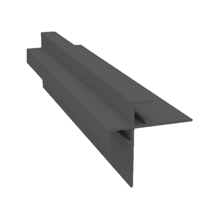 Light Trim 5/16in Panel Outside Corner V004XL | Shadow XL Collection-Night Gray 49 (JH)