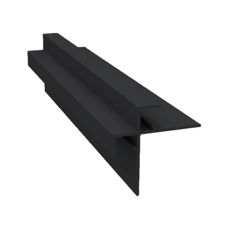 Light Trim 5/16in Panel Outside Corner V004XL | Shadow XL Collection-Bright Silver (Light Trim)