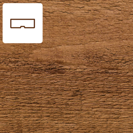 Maibec Express EM+ Genuine Wood Siding in 052 - Algonquin Amber-Brushed-2in Trim-5/4 x 4