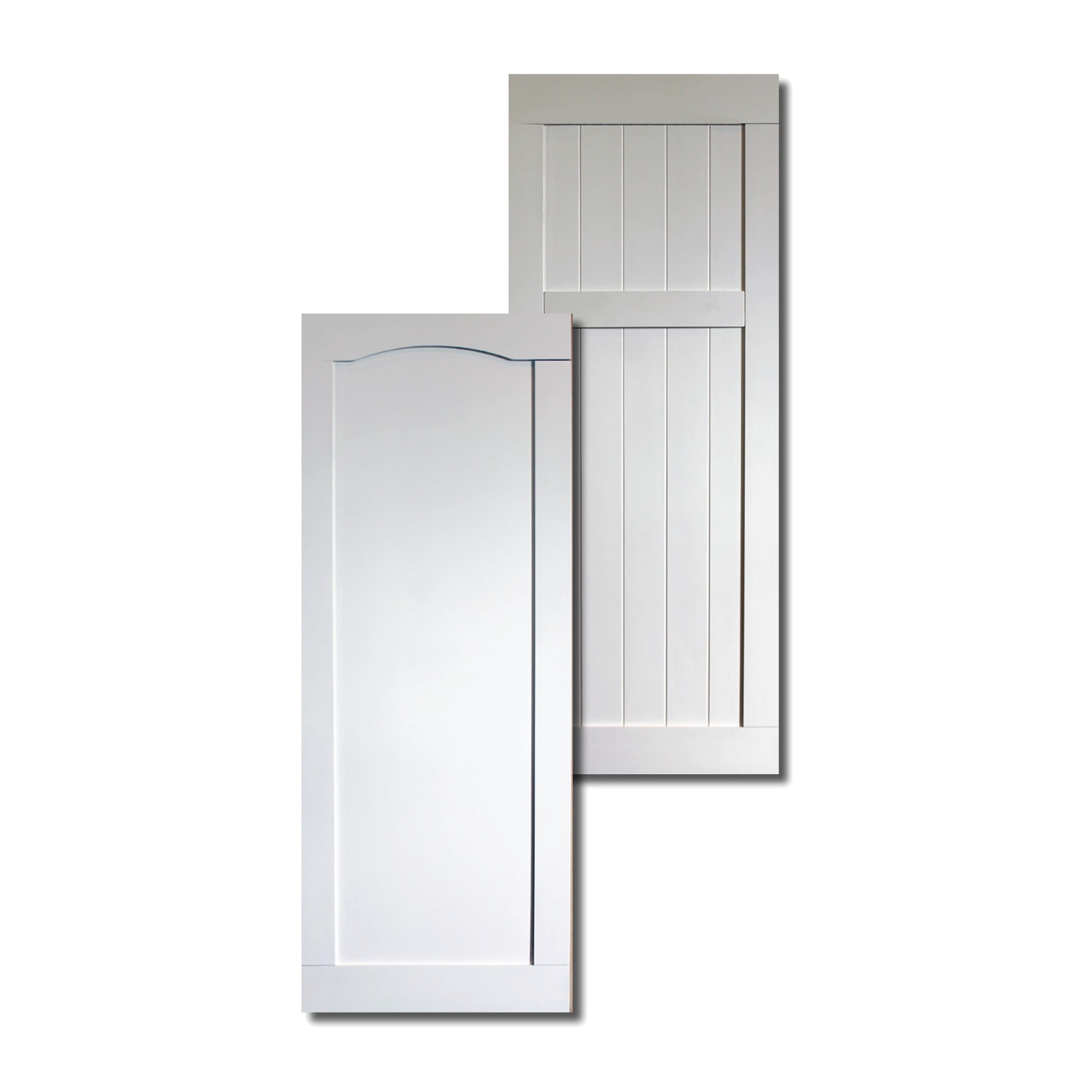 Prestige Flex Shutters-V-Groove-Recessed-16x72