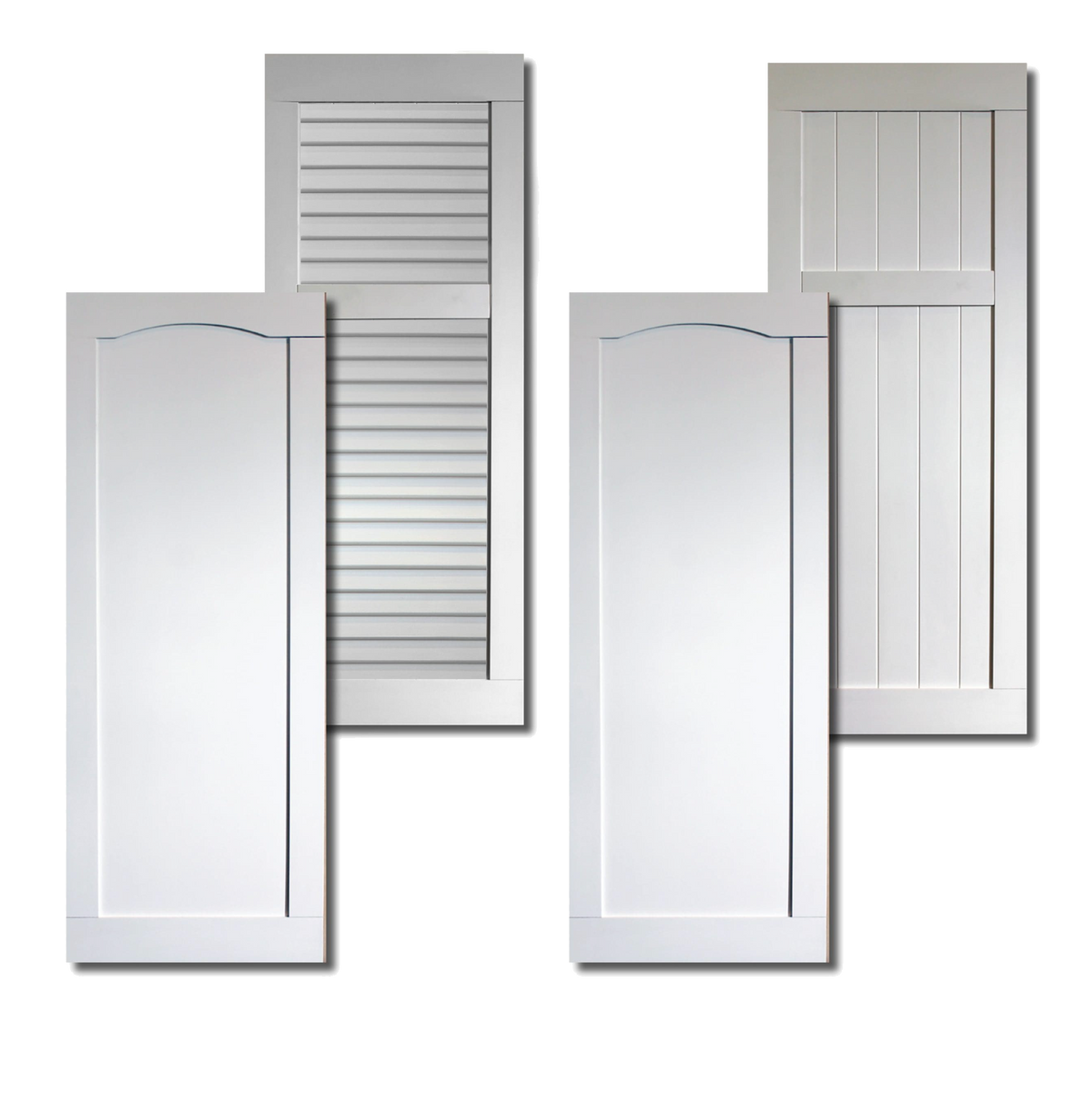 Prestige Flex Shutters-V-Groove-Recessed-16x48