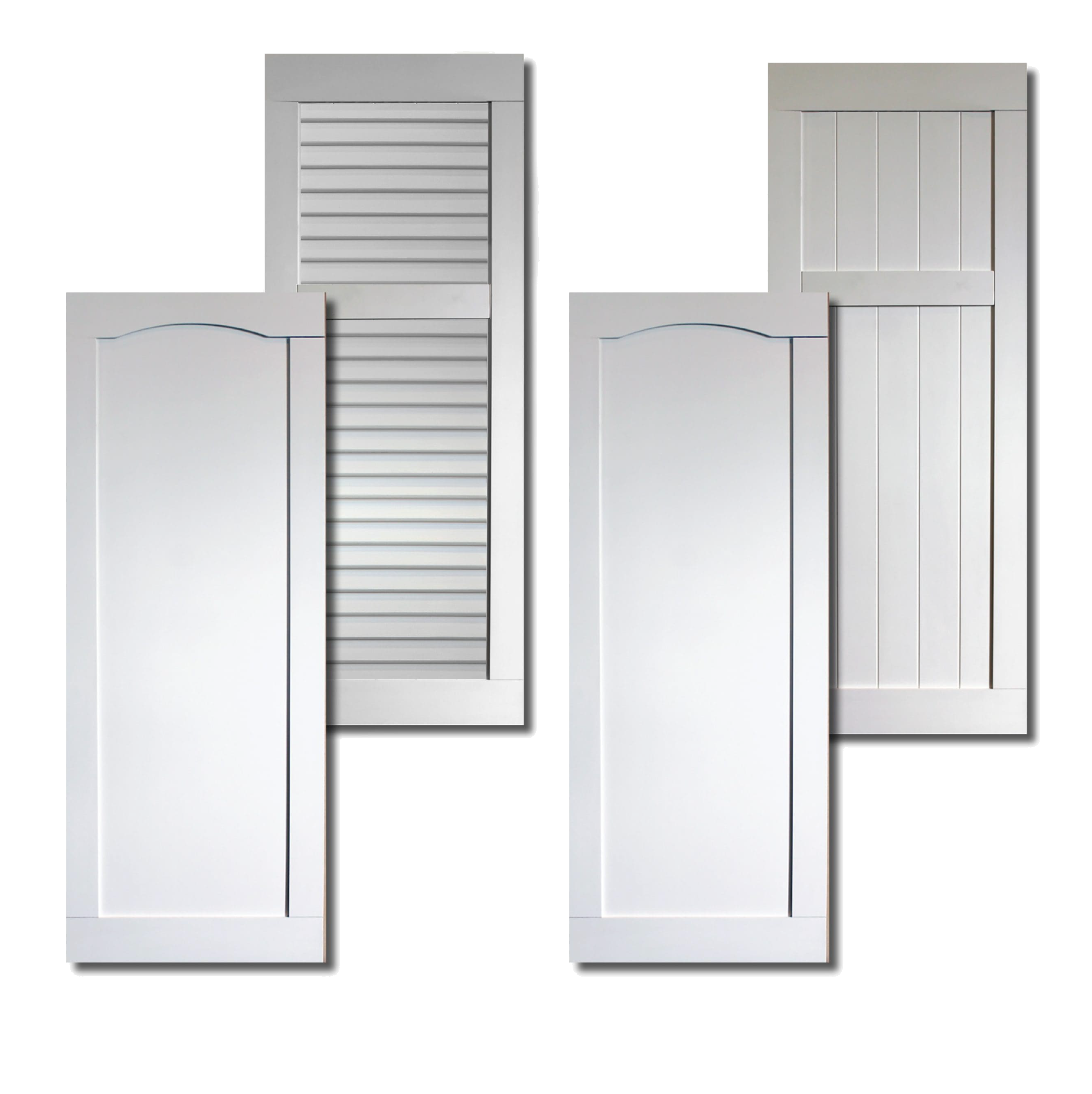 Prestige Flex Shutters-V-Groove-Recessed-16x48