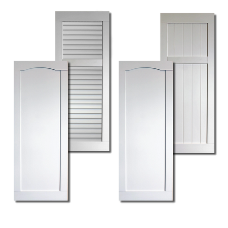 Prestige Flex Shutters-V-Groove-Recessed-16x48