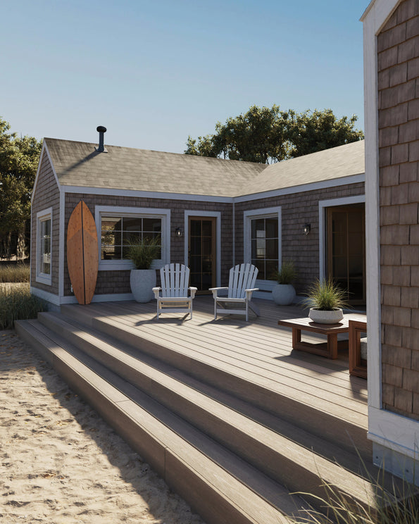 Fiberon Seaside Mist-Grooved-20'
