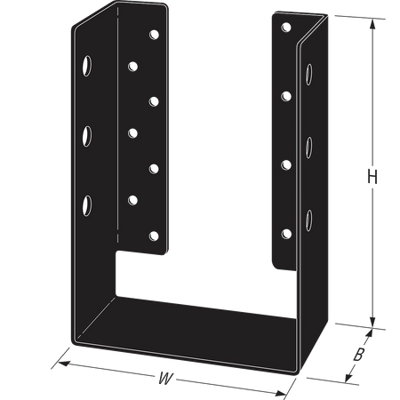 Simpson Strong-Tie APHH Concealed-8-1/4" / ZMAX® - 6"