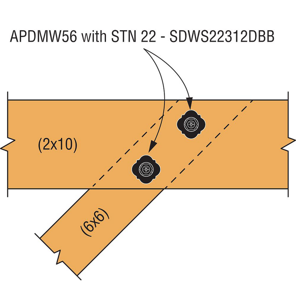 Simpson Strong-Tie APDMW Decorative Washer