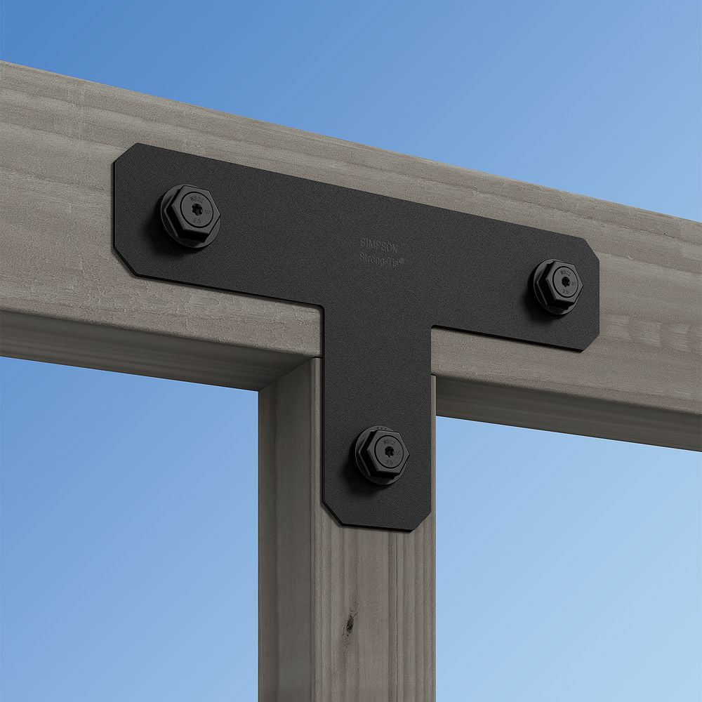 Simpson Strong-Tie APVT T Strap – DeckMart Building Supplies