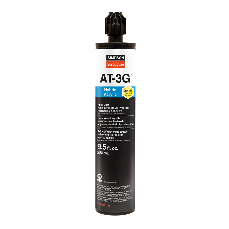 Simpson Strong-Tie AT-3G™ High-Strength Hybrid Acrylic Adhesive