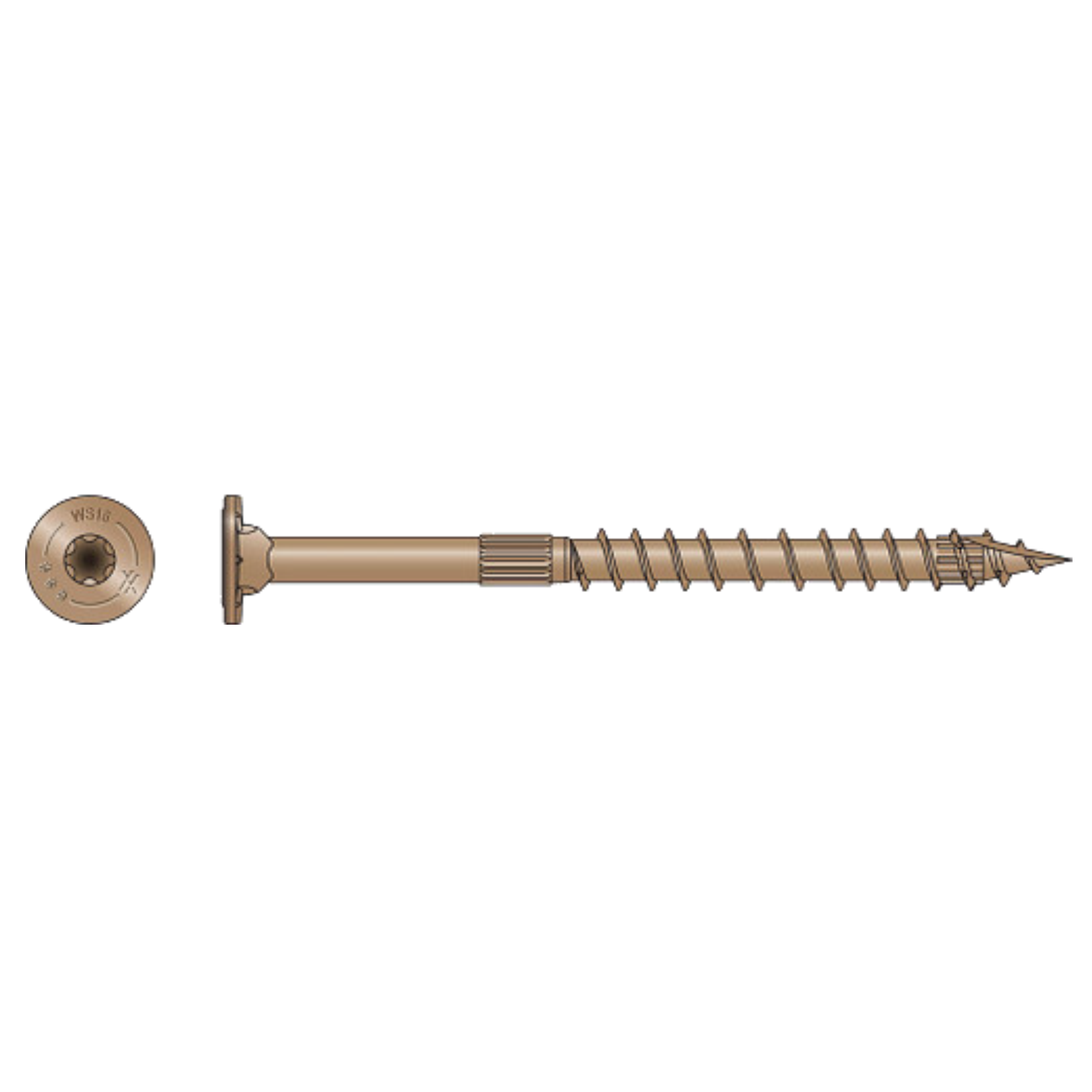 Simpson Strong-Tie Strong-Drive® SDWS™ FRAMING Screw – DeckMart ...