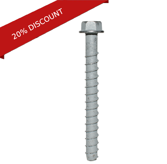 Simpson Strong-Tie Titen HD® Mechanically Galvanized Heavy-Duty Screw Anchor