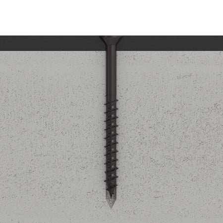 Simpson Strong-Tie Titen Turbo Concrete and Masonry 1/4in Screw Anchor (Bronze)