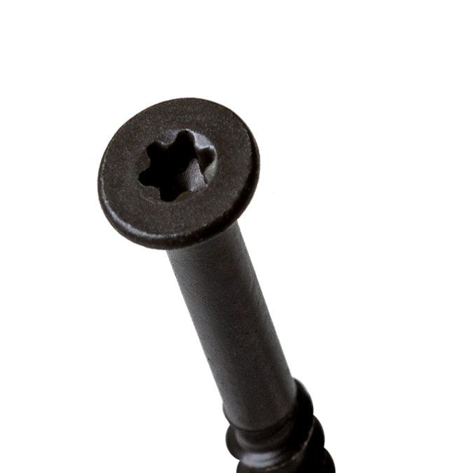 Simpson Strong-Tie Titen Turbo Concrete and Masonry 1/4in Screw Anchor (Bronze)-3-1/4in-Trim Head-100