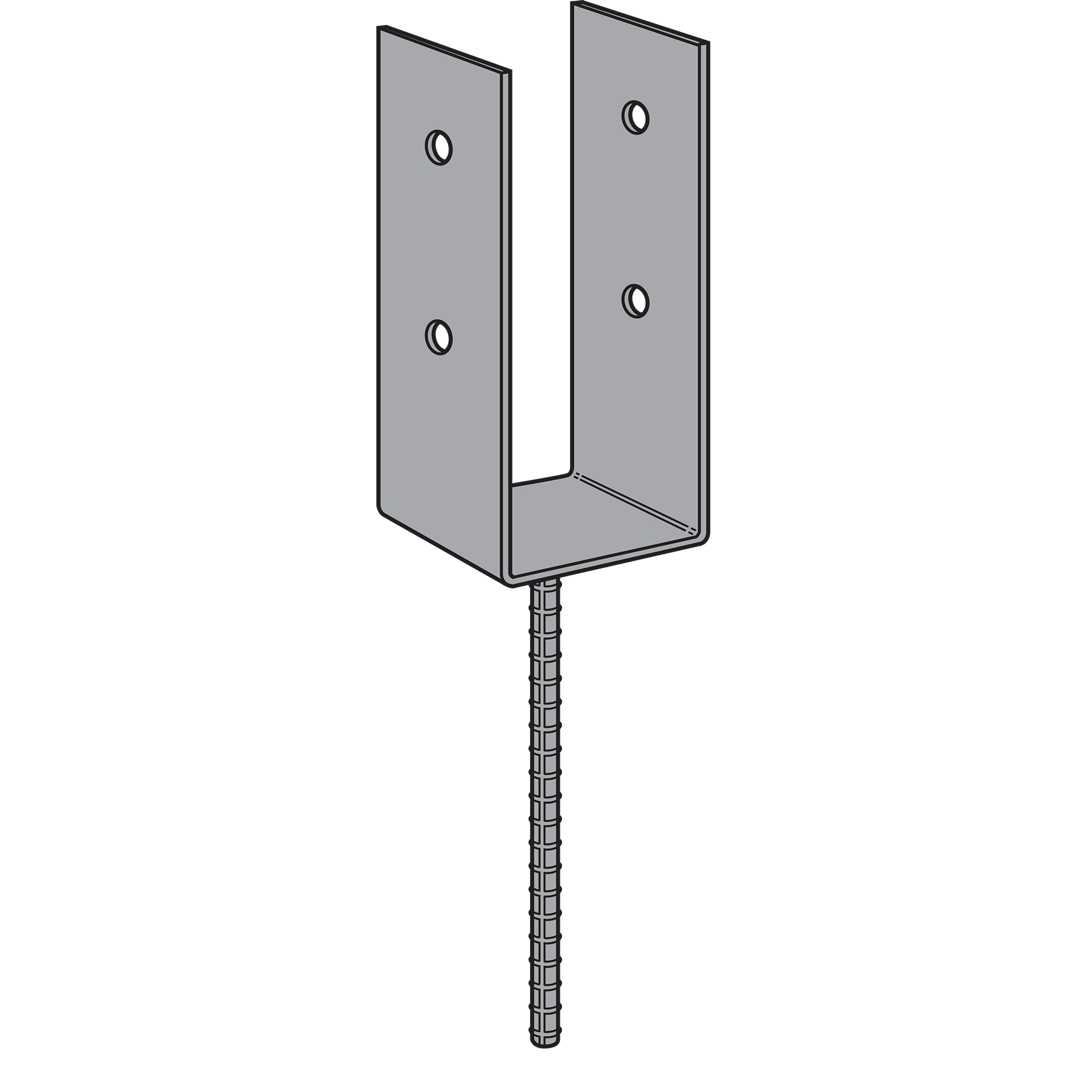 Simpson Strong-Tie WUB Post Bracket – DeckMart Building Supplies