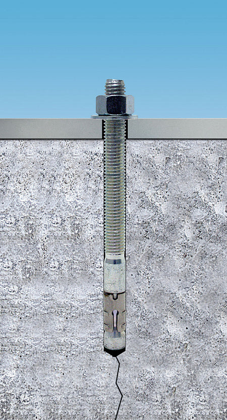 Simpson Strong-Tie Zinc Plated / Carbon Steel Strong-Bolt® 2 Wedge Anchor