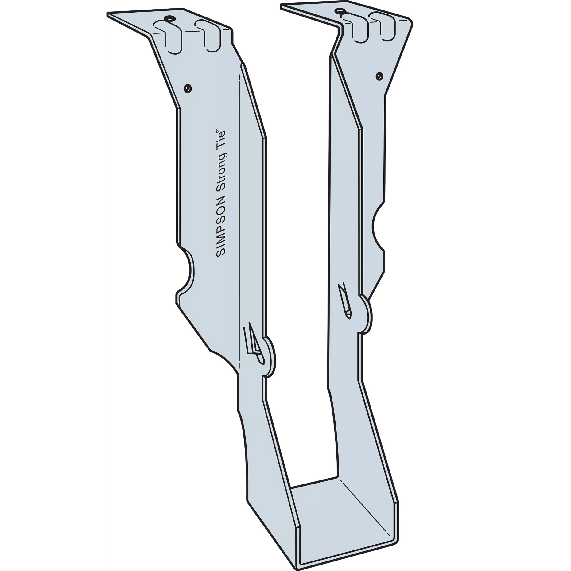 Simpson Strong-Tie JB Junior Bent Hanger