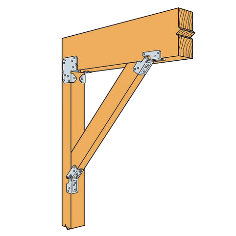 Simpson Strong-Tie KBSZ Knee-Brace Stabilizer-ZMAX