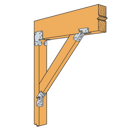 Simpson Strong-Tie KBSZ Knee-Brace Stabilizer-ZMAX