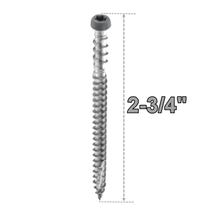 Starborn CAP-TOR Stainless Steel 2-3/4