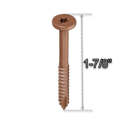 Starborn Fascia Screws - Carbon Steel