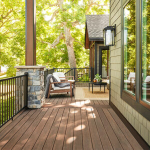 TimberTech English Walnut-Grooved-20'