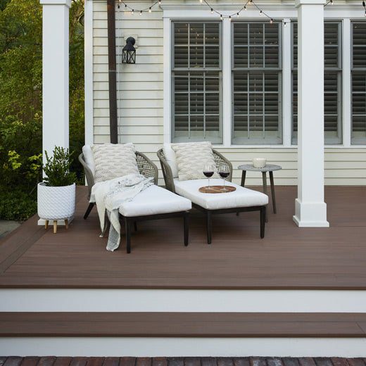 TimberTech Mahogany-Grooved-20'