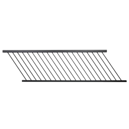 TimberTech Impression Rail Express Universal Stair Rail Panels-White.-8ft-42in