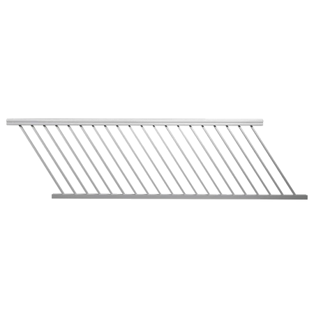 TimberTech Impression Rail Express Universal Stair Rail Panels-Black-8ft-36in