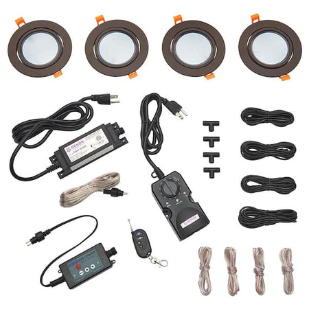 TREX Soffit Light kits-White.-8-Light Kit