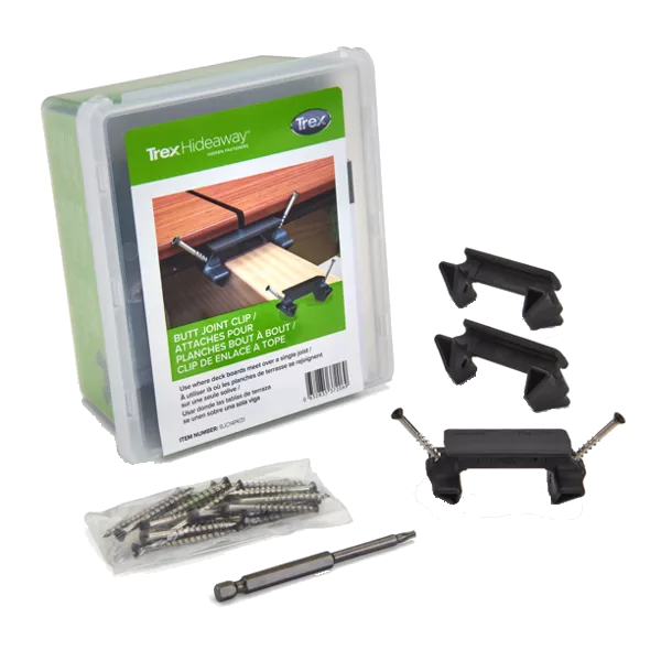 Trex Hideaway Butt  Joint Clip Pack