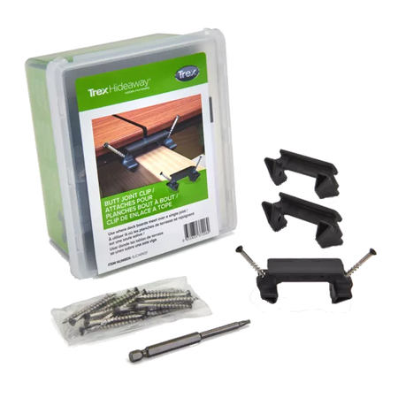 Trex Hideaway Butt  Joint Clip Pack