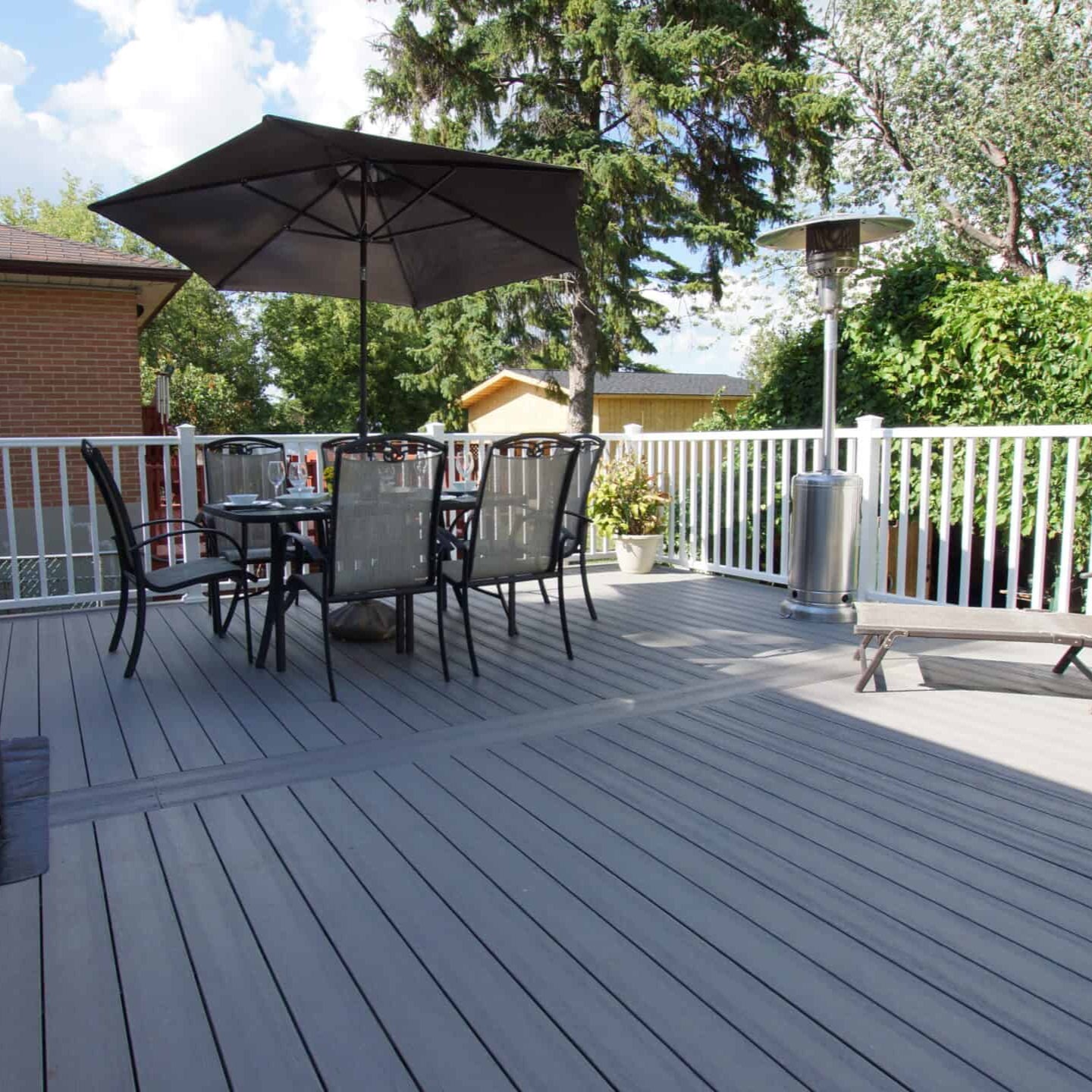 TruNorth Stone Grey-Grooved-8ft-Solid Core